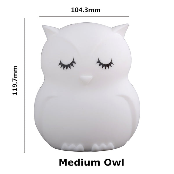 Owl LED Night Light - Medium