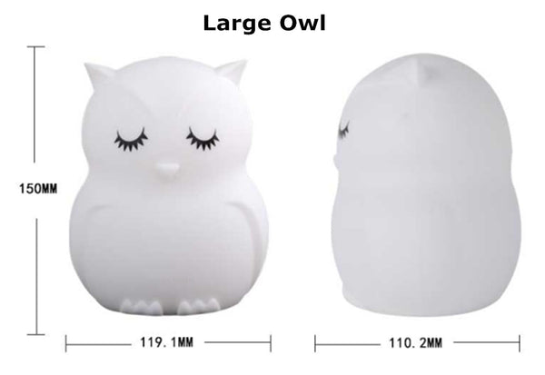 Owl LED Night Light - Large